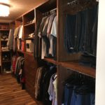 Salvaged Walnut Slab Laptop Station